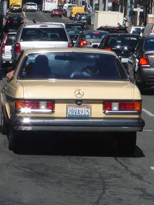 W123 en California