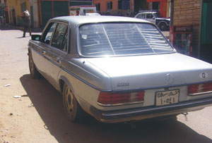 W123 en Egipto