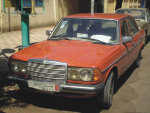 W123 en Egipto