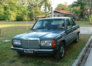 W123 en Malasia