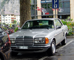 W123 en Suiza